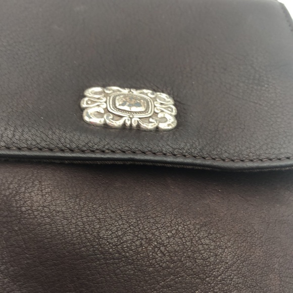 Fossil Brown Leather Cross Body Purse Bag - Picture 2 of 8